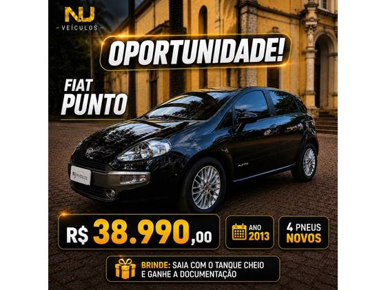 FIAT PUNTO 1.6 ESSENCE 16V FLEX 4P MANUAL